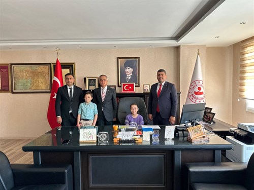 23 Nisan Ulusal Egemenlik ve Çocuk Bayramı Temsili Makam Devri